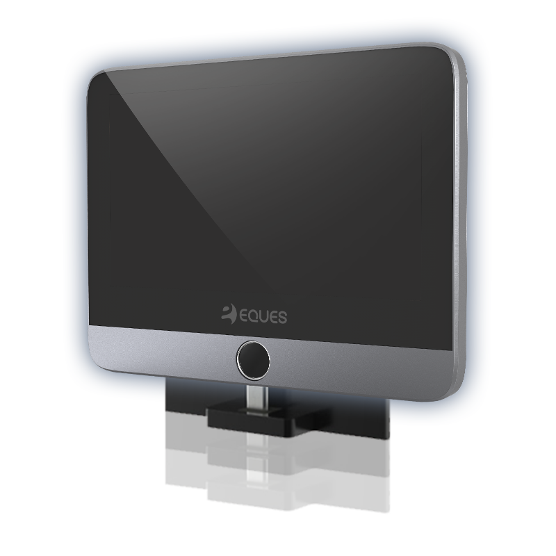 Eques VEIU Mini 3S - Spioncino Porta con Display 4,3" con Telecamera 1.3 Megapixel Wi-Fi